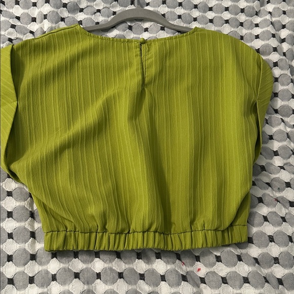 Lime Green Crop Top - Picture 3 of 3